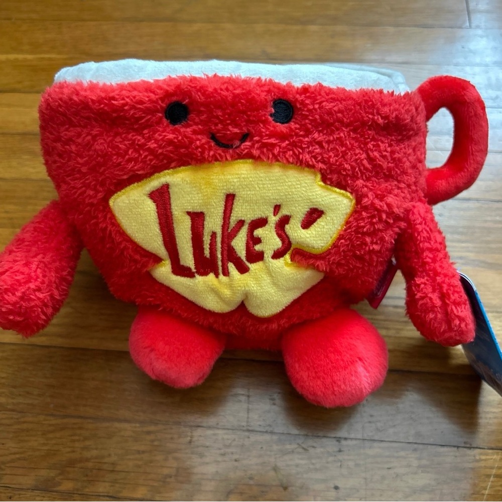 Bum Bumz Gilmore Girls Luke’s Coffee Cup Mug Beanbag Plush NEW BumBumz Target